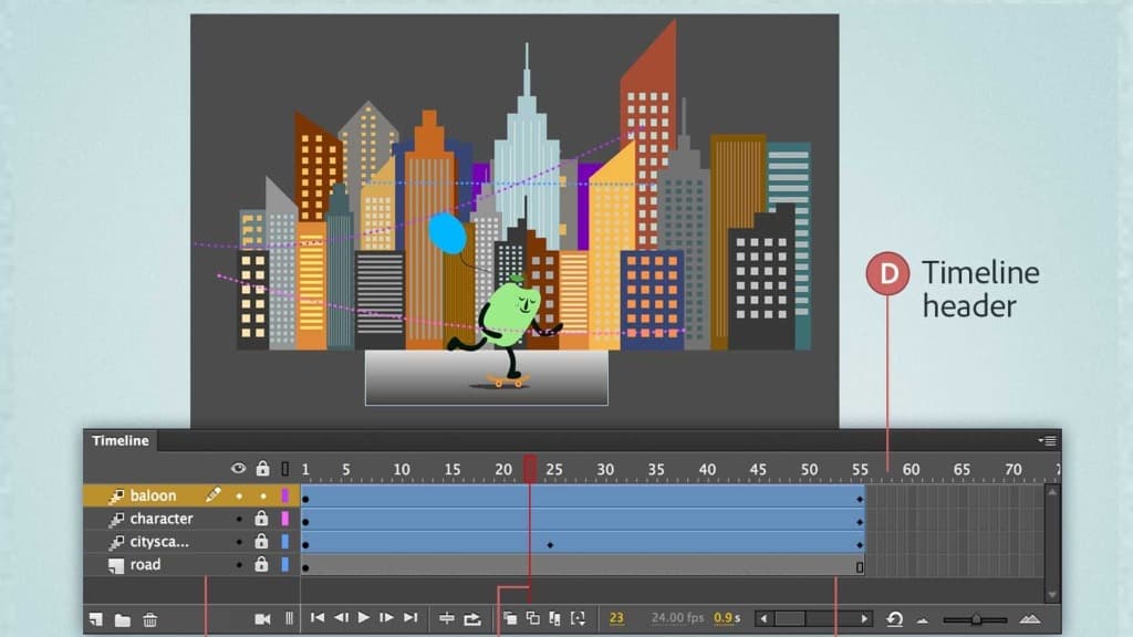 Motion Graphics Workflow Interface