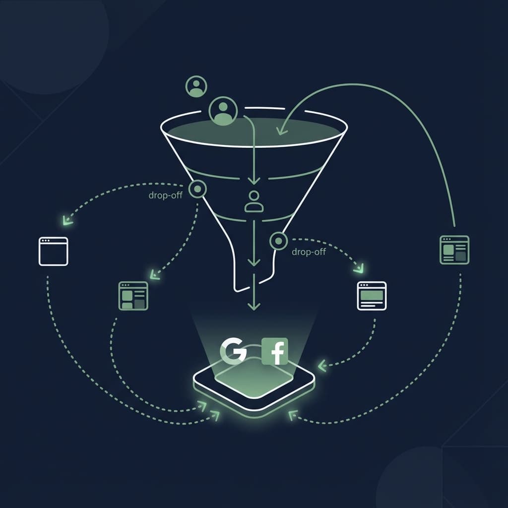 Remarketing User Journey Funnel