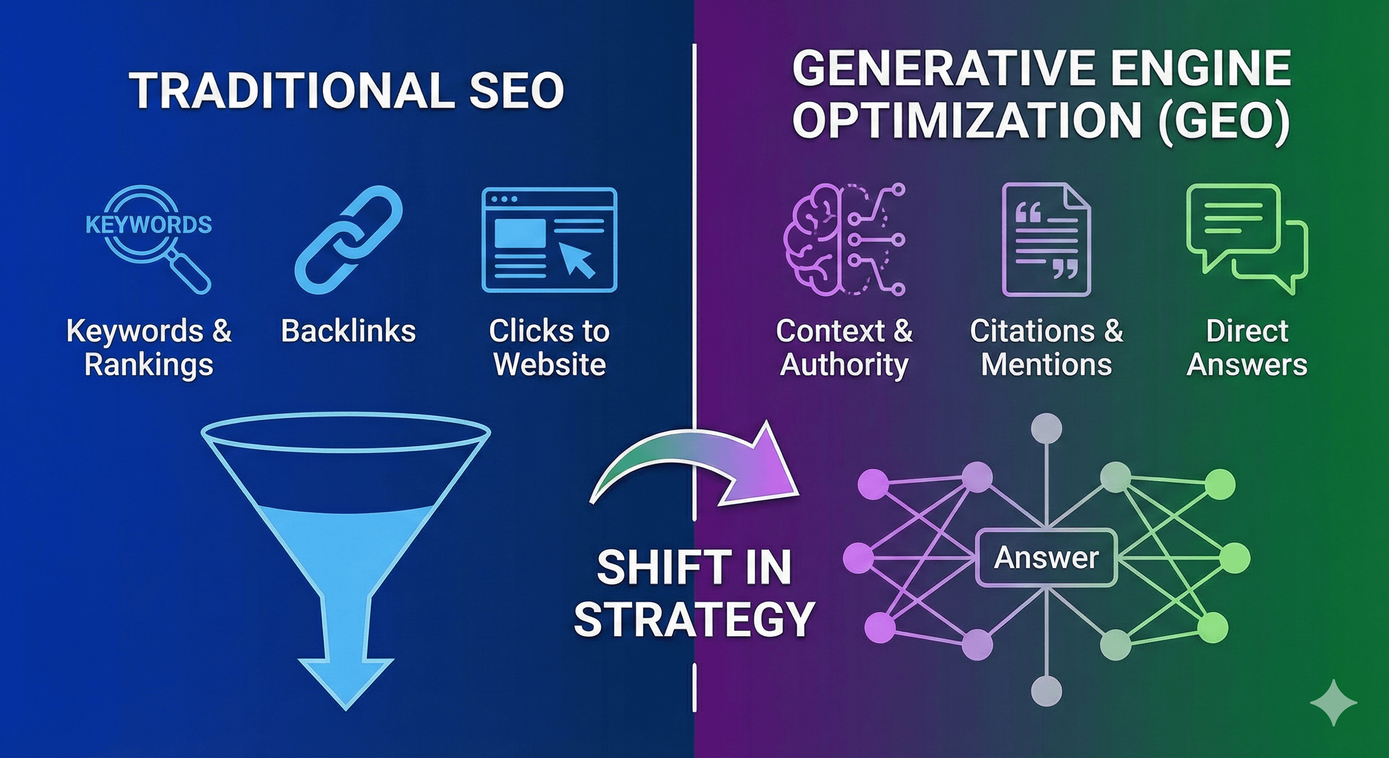 The Google Traffic Cliff: Why Founders are Pivoting to Generative Engine Optimization (GEO)